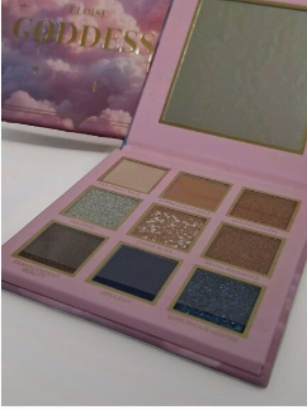 ELOISE BEAUTY GODDESS EYESHADOW PALETTE 9 PAN NWT - Picture 4 of 4